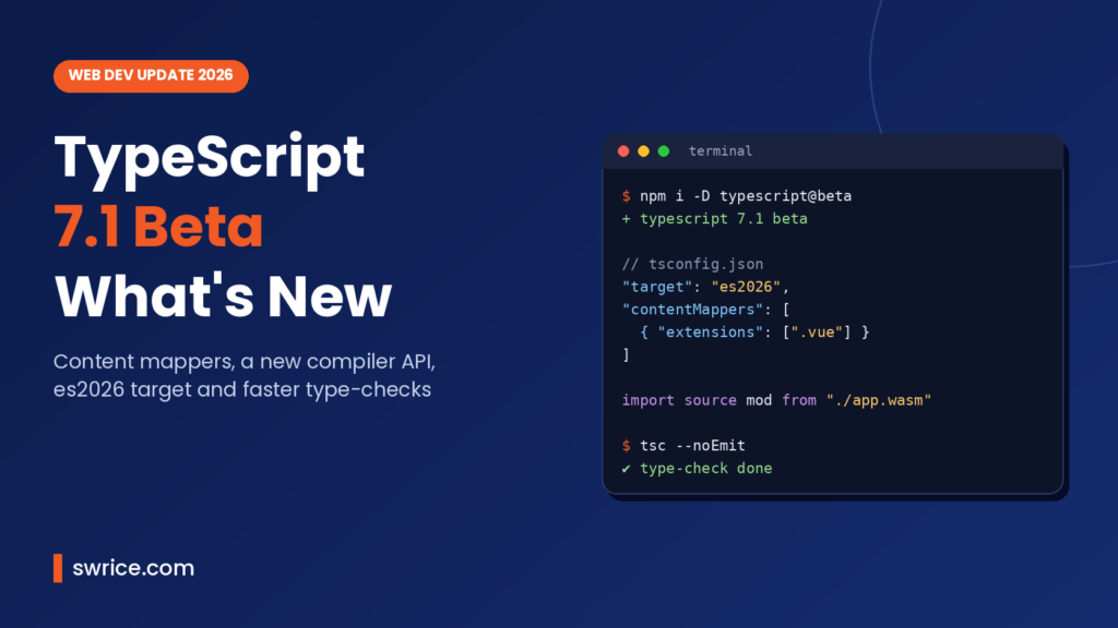 TypeScript 7.1 Beta